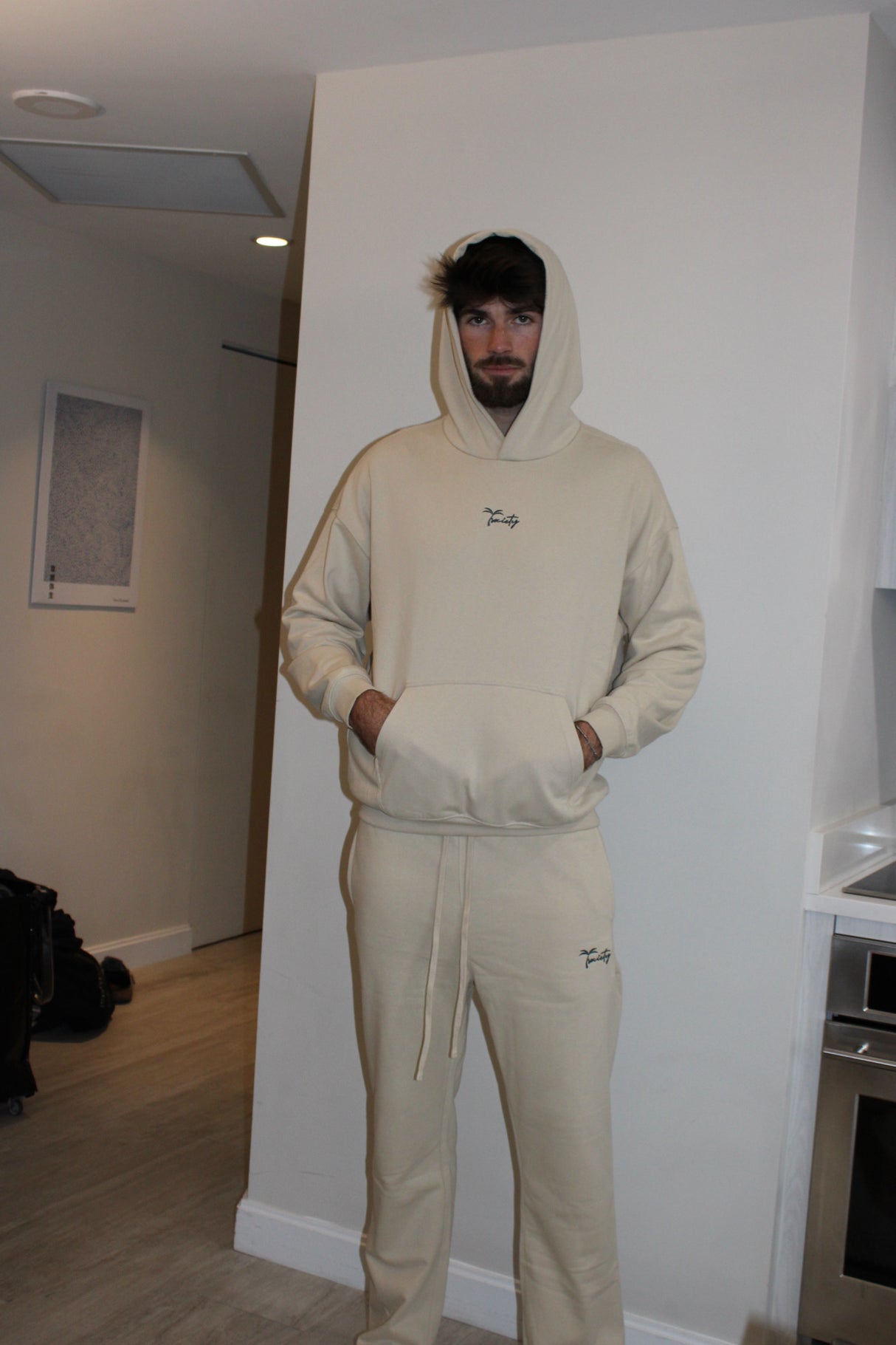 Signature Sweatpants Beige