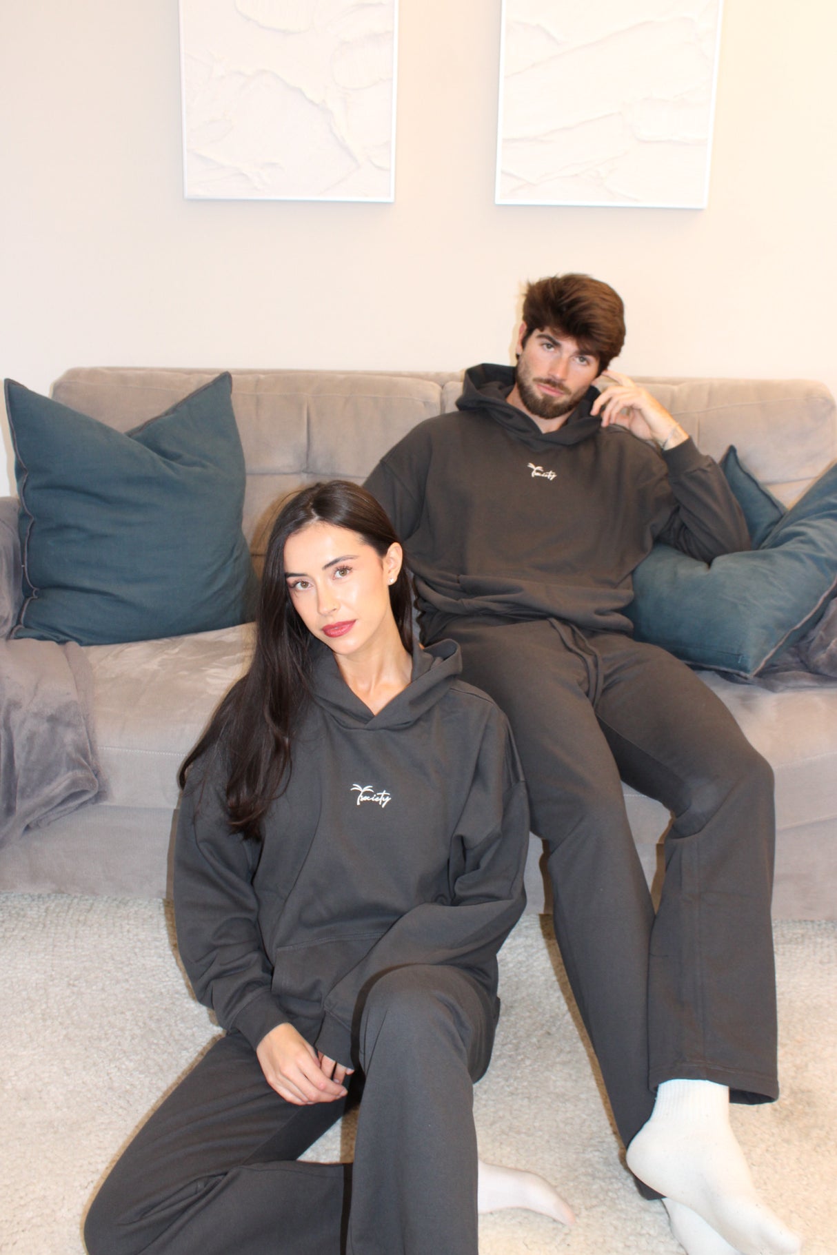 Signature Sweatpants Dark Grey