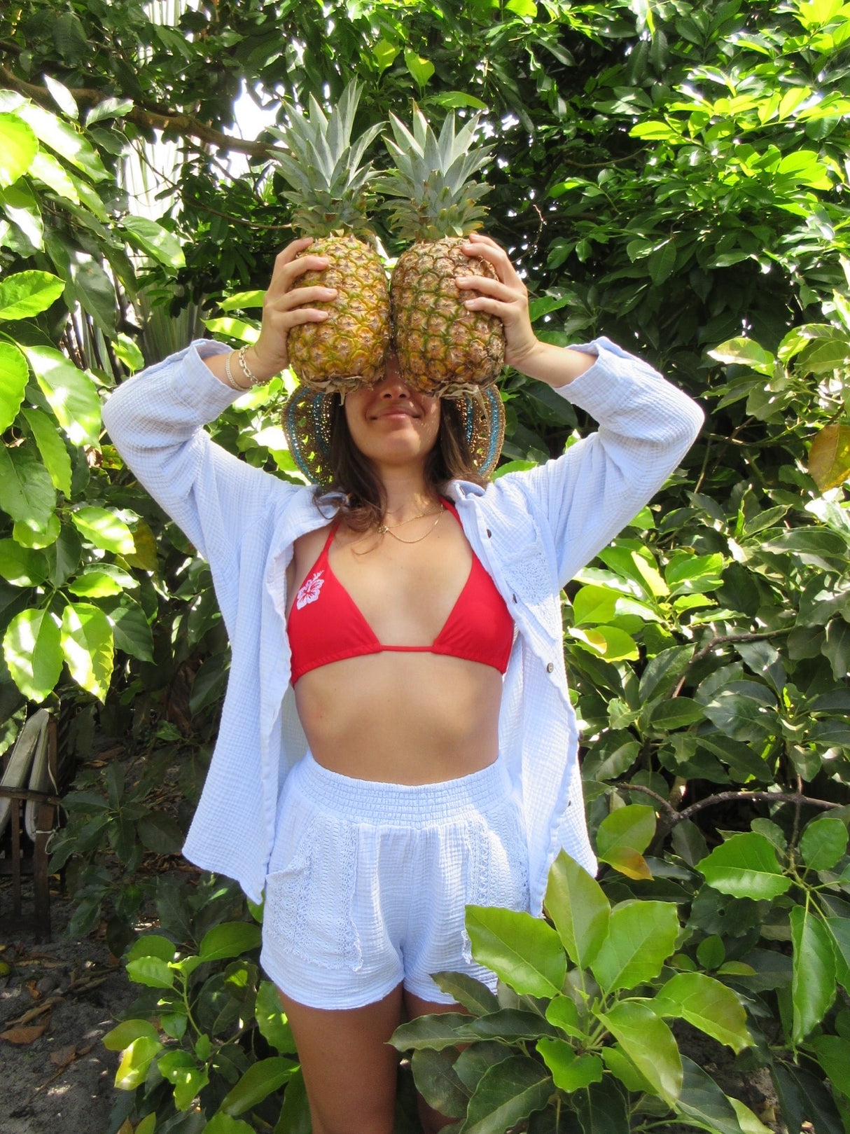 Crochet Pocket Shorts