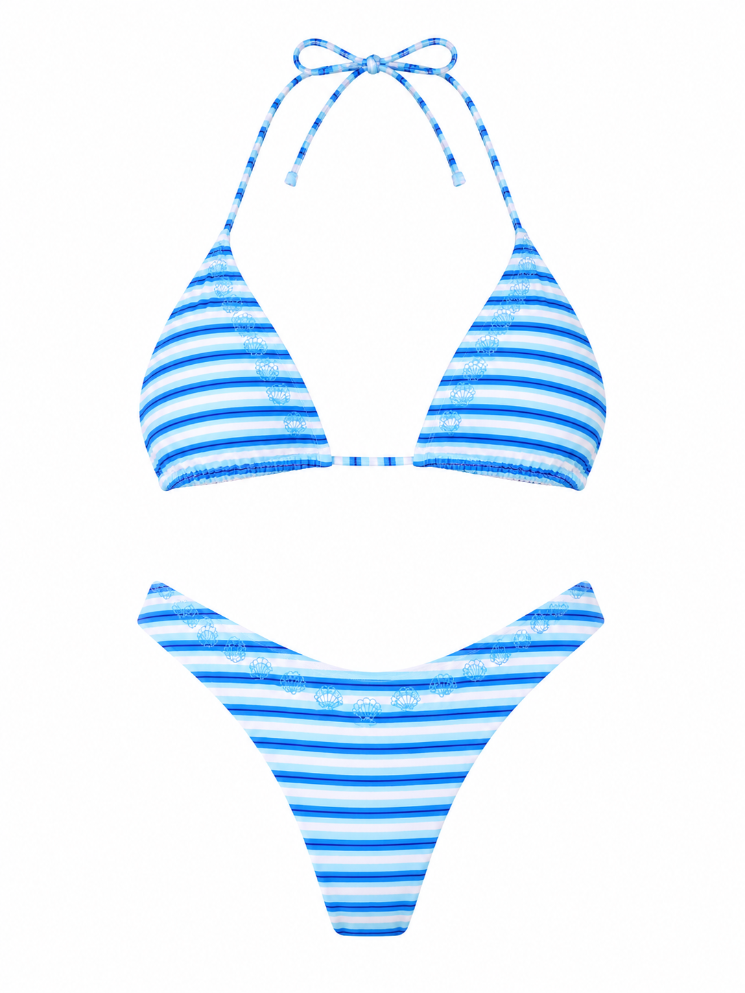 Shoreline Triangle Top + Classic Bottoms Bundle Set