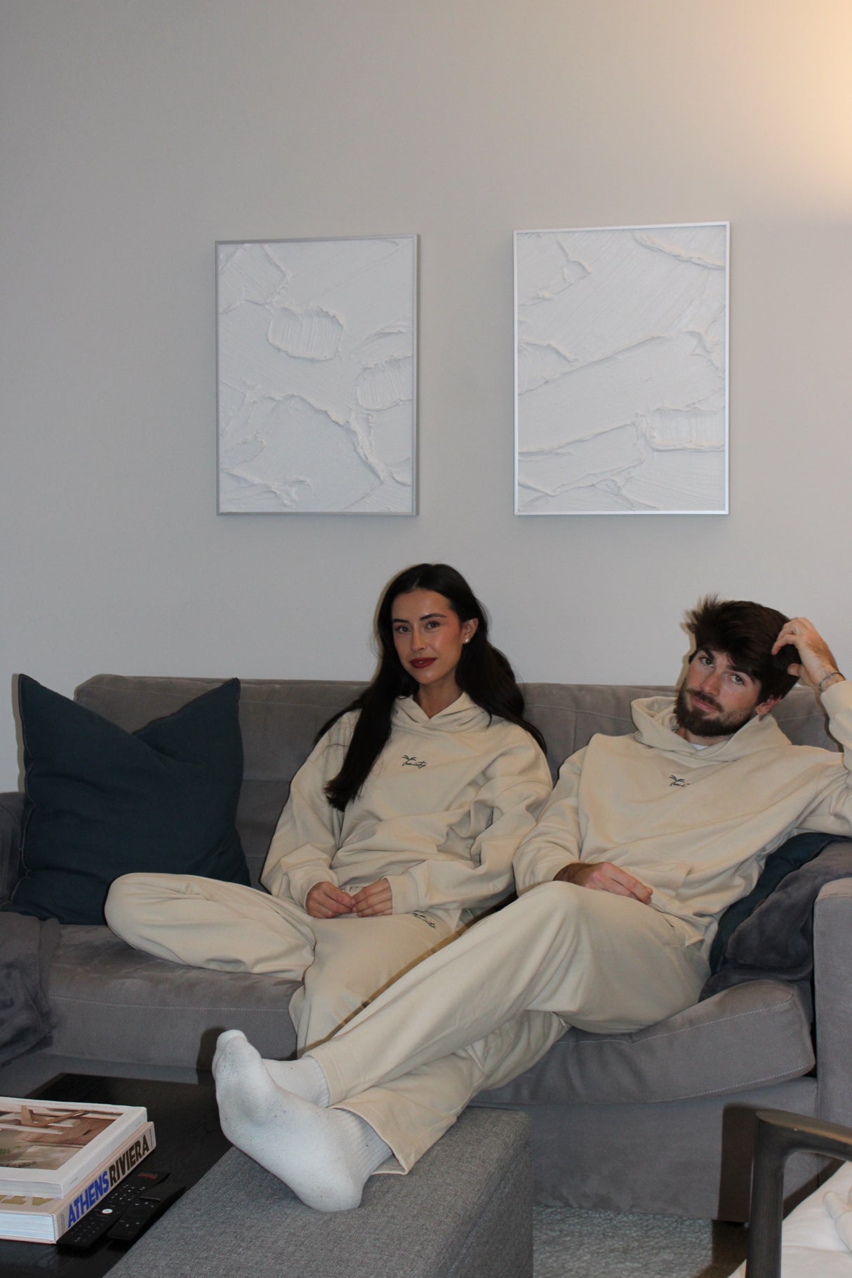 Signature Sweatpants Beige