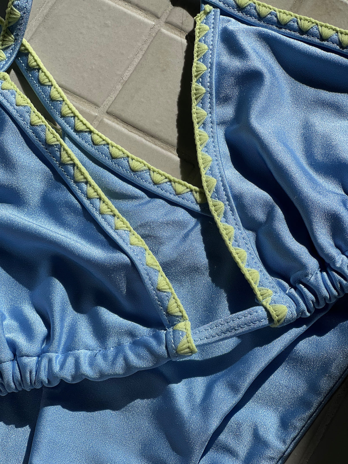 Embroidered Blue Set Bundle