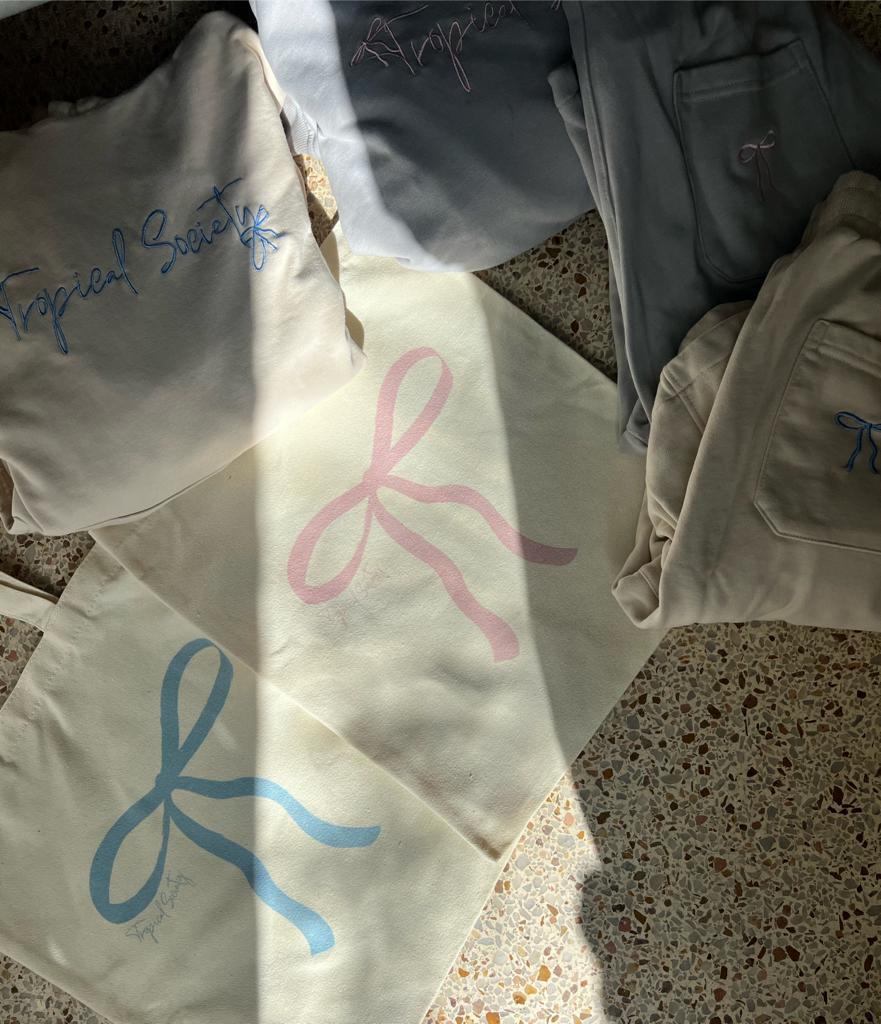 Sweetie Tote Bag With Bow Design