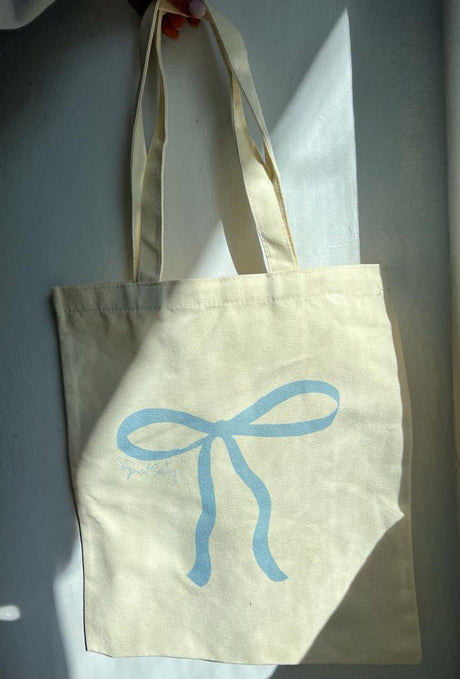 Sweetie Tote Bag With Bow Design
