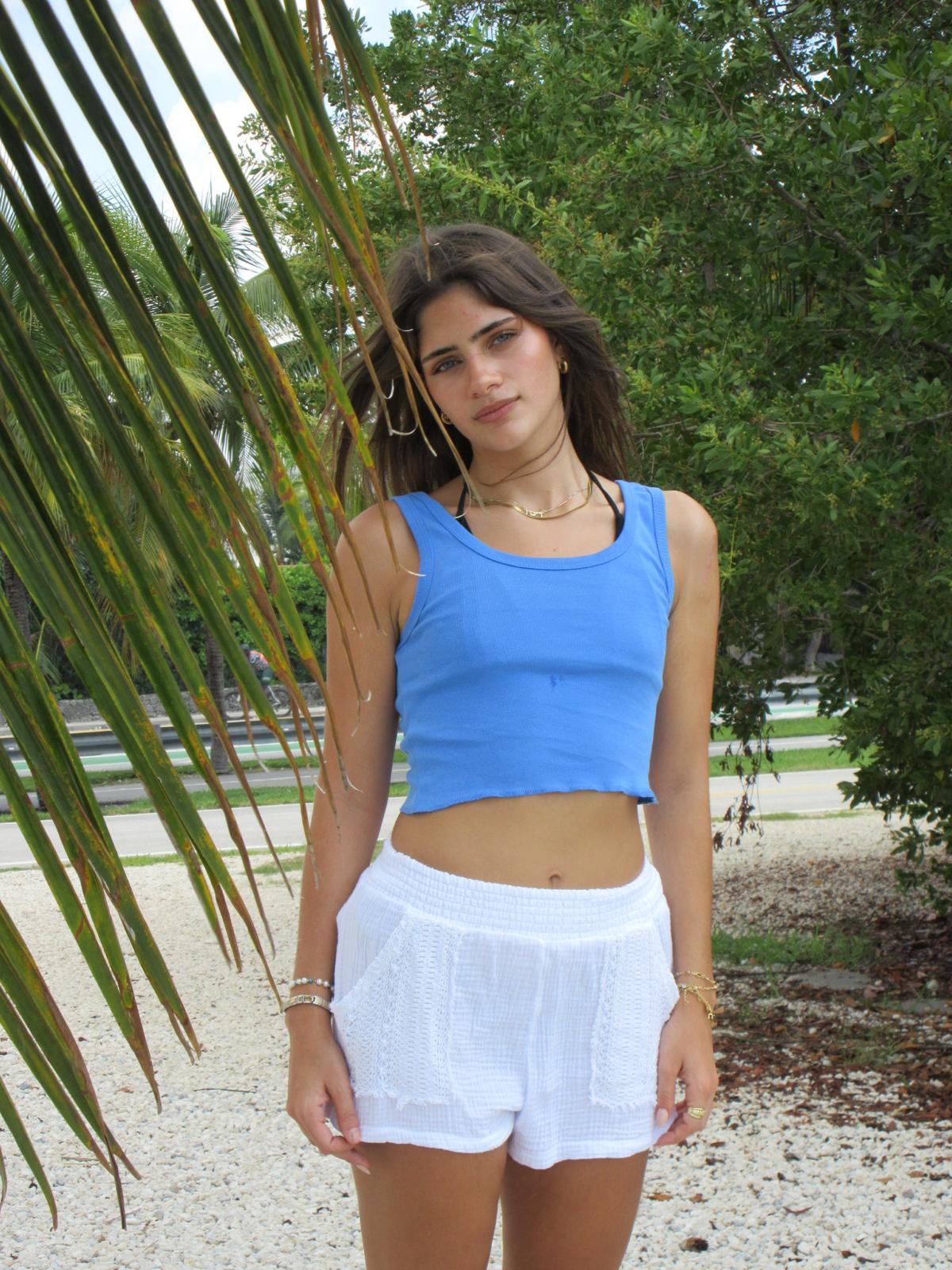 Crochet Pocket Shorts