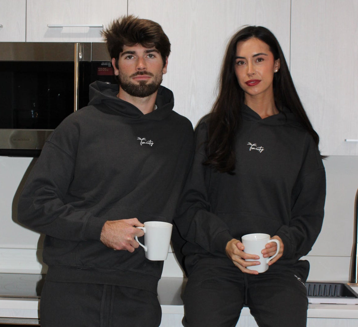 Signature Hoodie Dark Grey