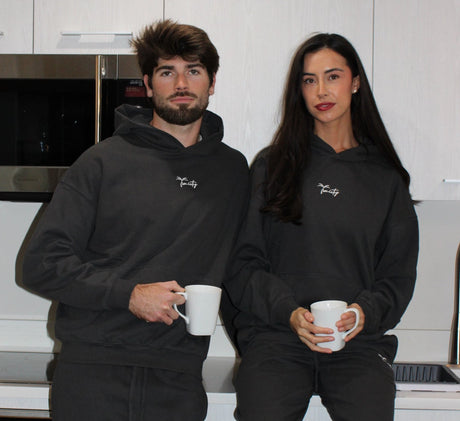 Signature Hoodie Dark Grey