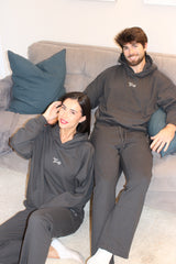 Signature Hoodie Dark Grey