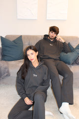 Signature Hoodie Dark Grey