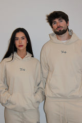 Signature Hoodie Beige