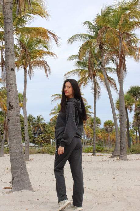 Signature Hoodie Dark Grey