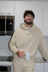 Signature Hoodie Beige