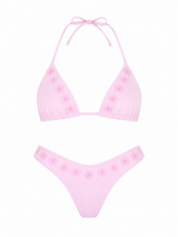 Paradise Pink Triangle Top + Classic Bottom Bundle Set