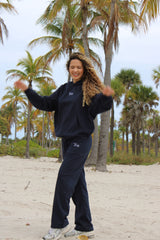 Signature Navy Sweat Set Bundle