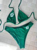 Flower Power Top Green