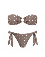 Jenna Brown Polkadots Bandeau Top + Tie Bottom
